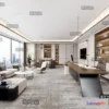 1123926 - 3D OFFICE INTERIOR (VRAY) - MANAGER ROOM 3D SCENES - 117