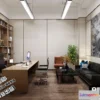 1123930 - 3D OFFICE INTERIOR (VRAY) - MANAGER ROOM 3D SCENES - 119