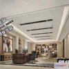 1123932 - 3D OFFICE INTERIOR (VRAY) - MANAGER ROOM 3D SCENES - 120