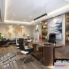 1123958 - 3D OFFICE INTERIOR (VRAY) - MANAGER ROOM 3D SCENES - 133