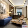 1124000 - 3D OFFICE INTERIOR (VRAY) - MANAGER ROOM 3D SCENES - 154
