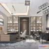 1124036 - 3D OFFICE INTERIOR (VRAY) - MANAGER ROOM 3D SCENES - 172