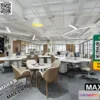 1247204 - OFFICE SPACE - VRAY  CORONA - 3D MODEL - 4726