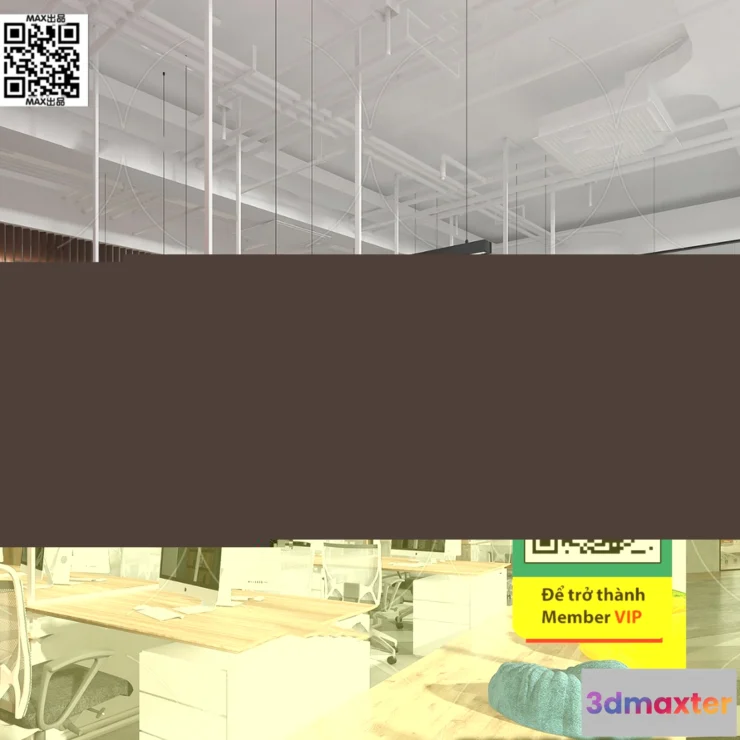 1247208 - OFFICE SPACE - VRAY  CORONA - 3D MODEL - 4728