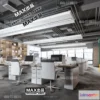 1247230 - OFFICE SPACE - VRAY  CORONA - 3D MODEL - 4739