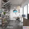 1247234 - OFFICE SPACE - VRAY  CORONA - 3D MODEL - 4741