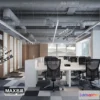 1247238 - OFFICE SPACE - VRAY  CORONA - 3D MODEL - 4743