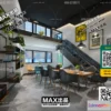 1247284 - OFFICE SPACE - VRAY  CORONA - 3D MODEL - 4766