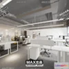 1247326 - OFFICE SPACE - VRAY  CORONA - 3D MODEL - 4787
