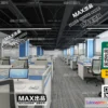 1247394 - OFFICE SPACE - VRAY  CORONA - 3D MODEL - 4821