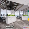 1247404 - OFFICE SPACE - VRAY  CORONA - 3D MODEL - 4826