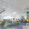 1247436 - OFFICE SPACE - VRAY  CORONA - 3D MODEL - 4842