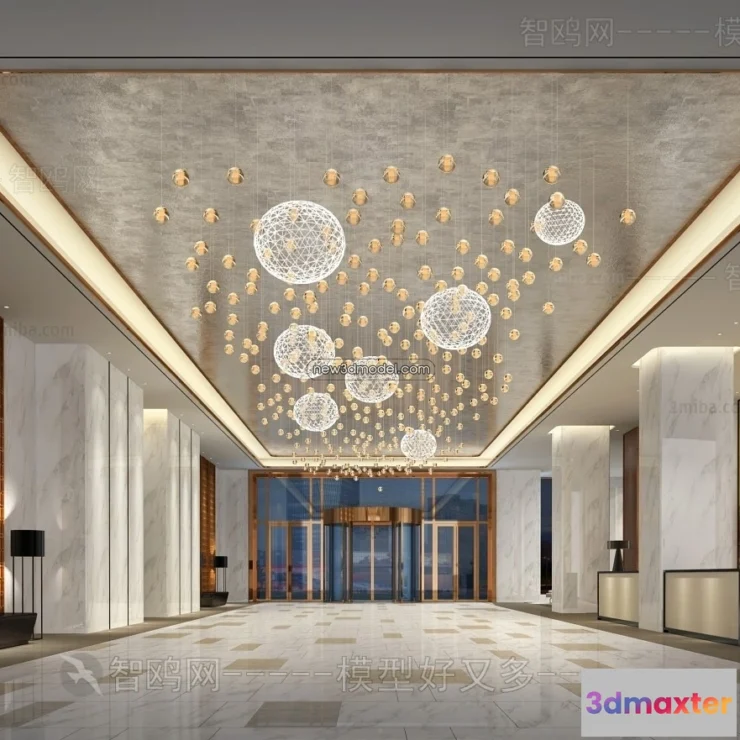 1584843 - Interior 3D Model of Sales Office - 3D Scene - 071 3D Max