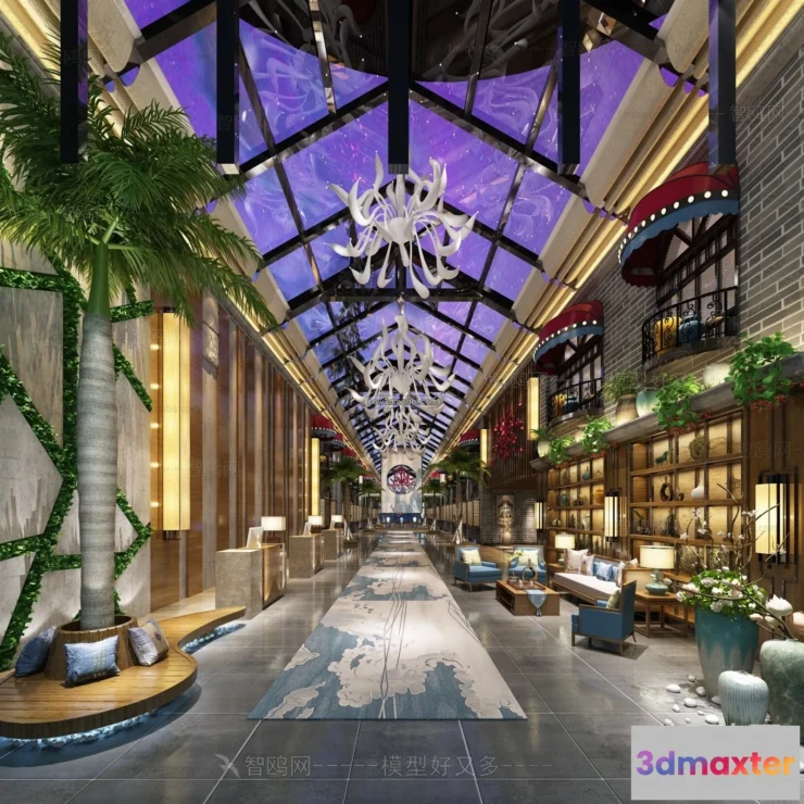 1584871 - Interior 3D Model of Sales Office - 3D Scene - 085 3D Max