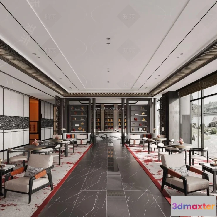 1584879 - Interior 3D Model of Sales Office - 3D Scene - 089 3D Max