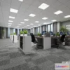 1687438 - Office Space 3D Scenes - Office Room 3D Blocks - 024 - VRAY Render 3D Max