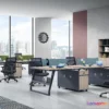 1687478 - Office Space 3D Scenes - Office Room 3D Blocks - 044 - VRAY Render 3D Max