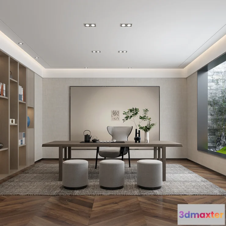 1171994 - CORONA SCENES - STUDY ROOM - 3904