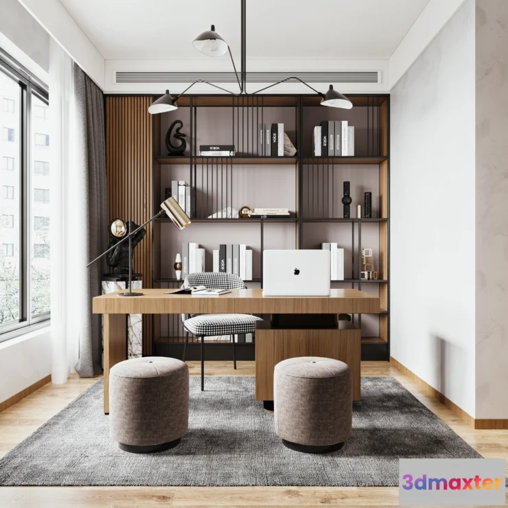 1172024 - CORONA SCENES - STUDY ROOM - 3919