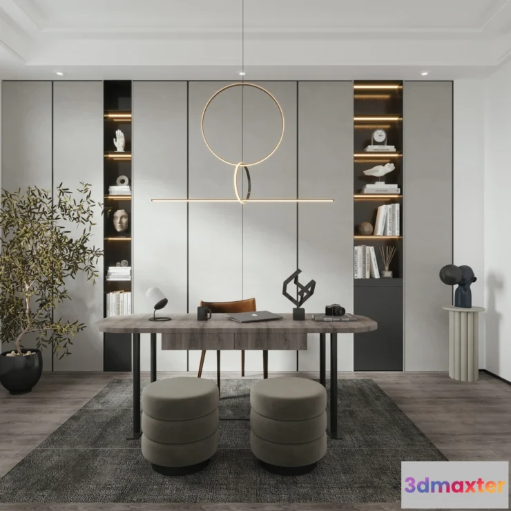 1172032 - CORONA SCENES - STUDY ROOM - 3923