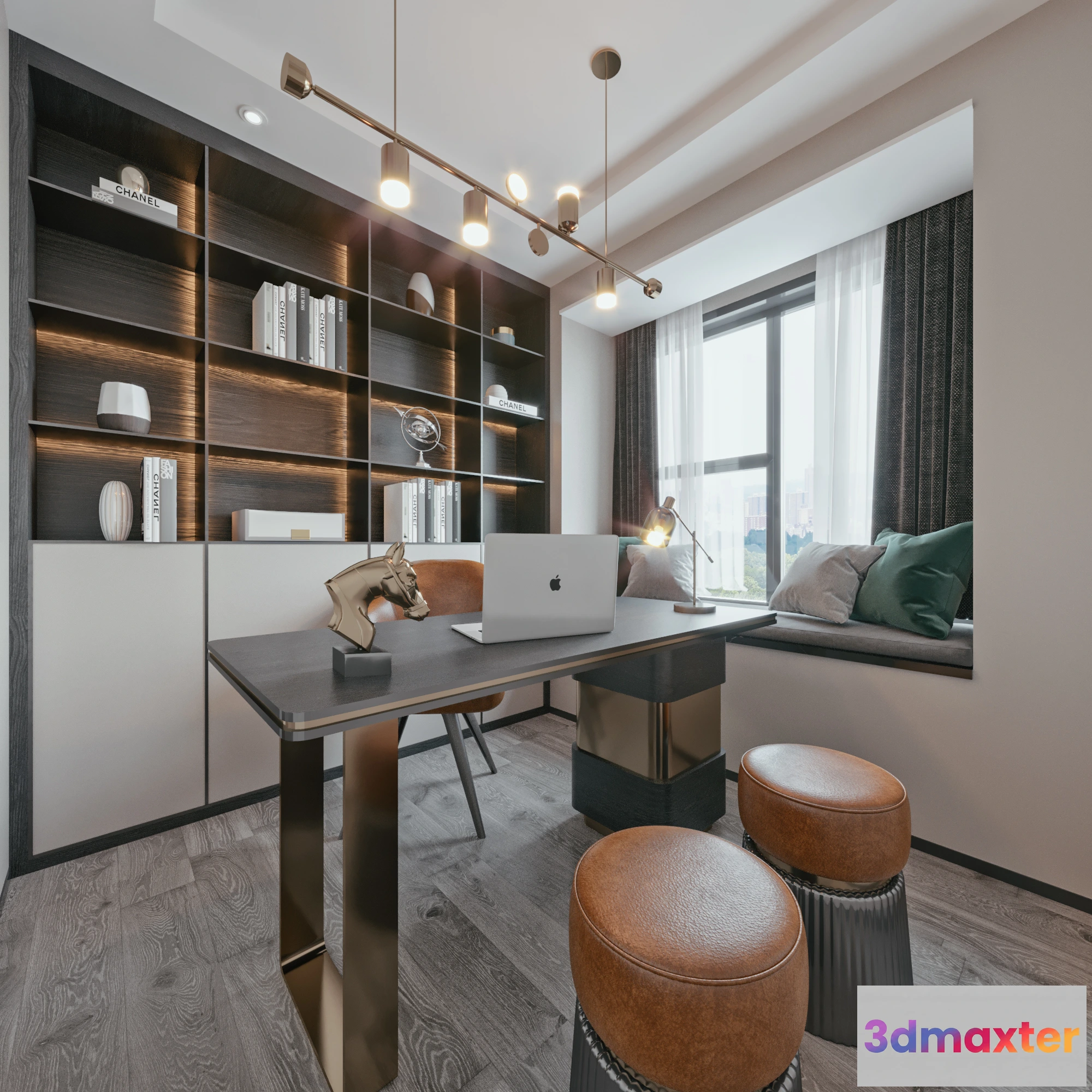 1172046 - CORONA SCENES - STUDY ROOM - 3930