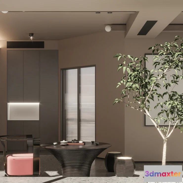 1231310 - CORONA SCENES - STUDY ROOM - 3908