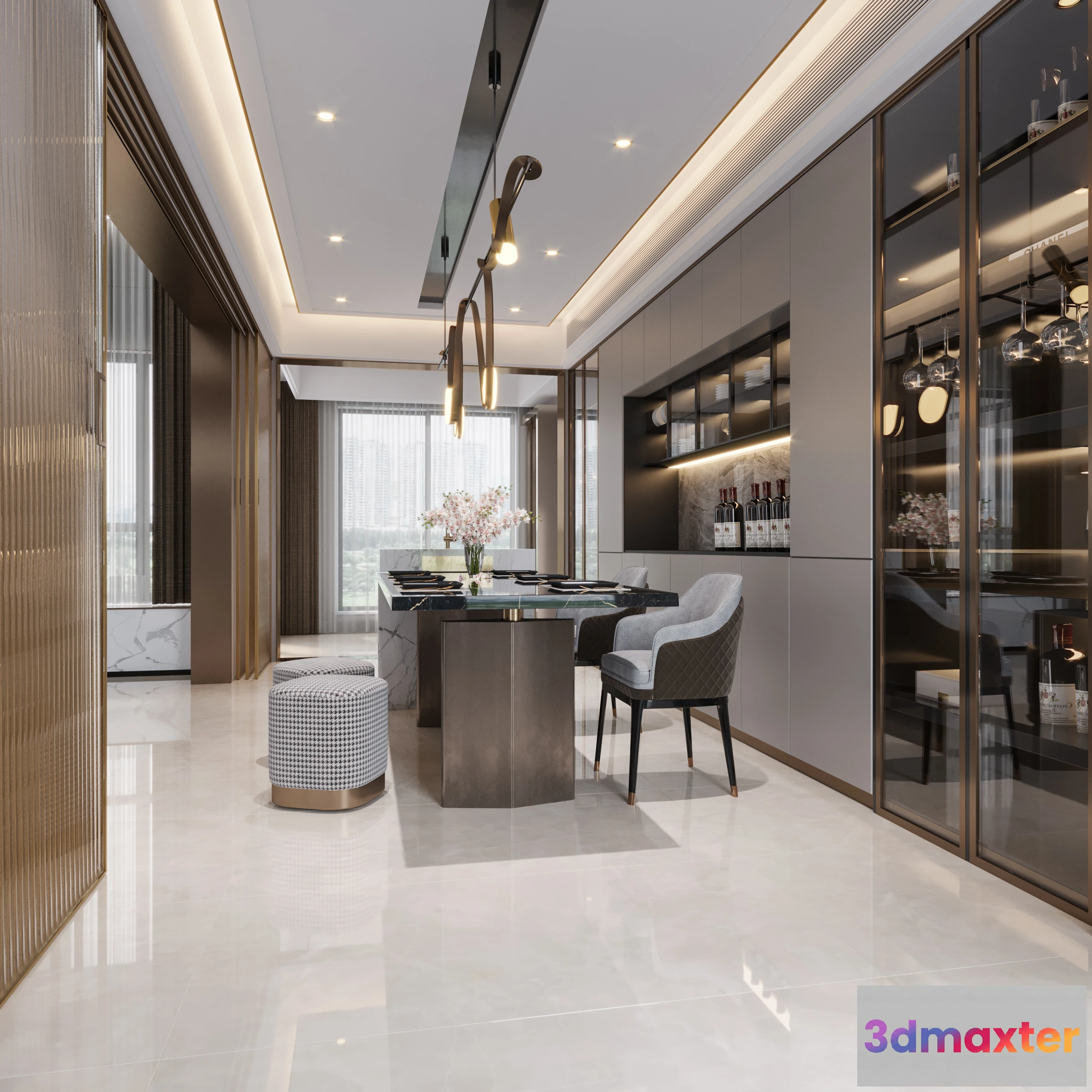 1231326 - CORONA SCENES - STUDY ROOM - 3916