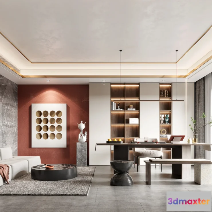 1231346 - CORONA SCENES - STUDY ROOM - 3926