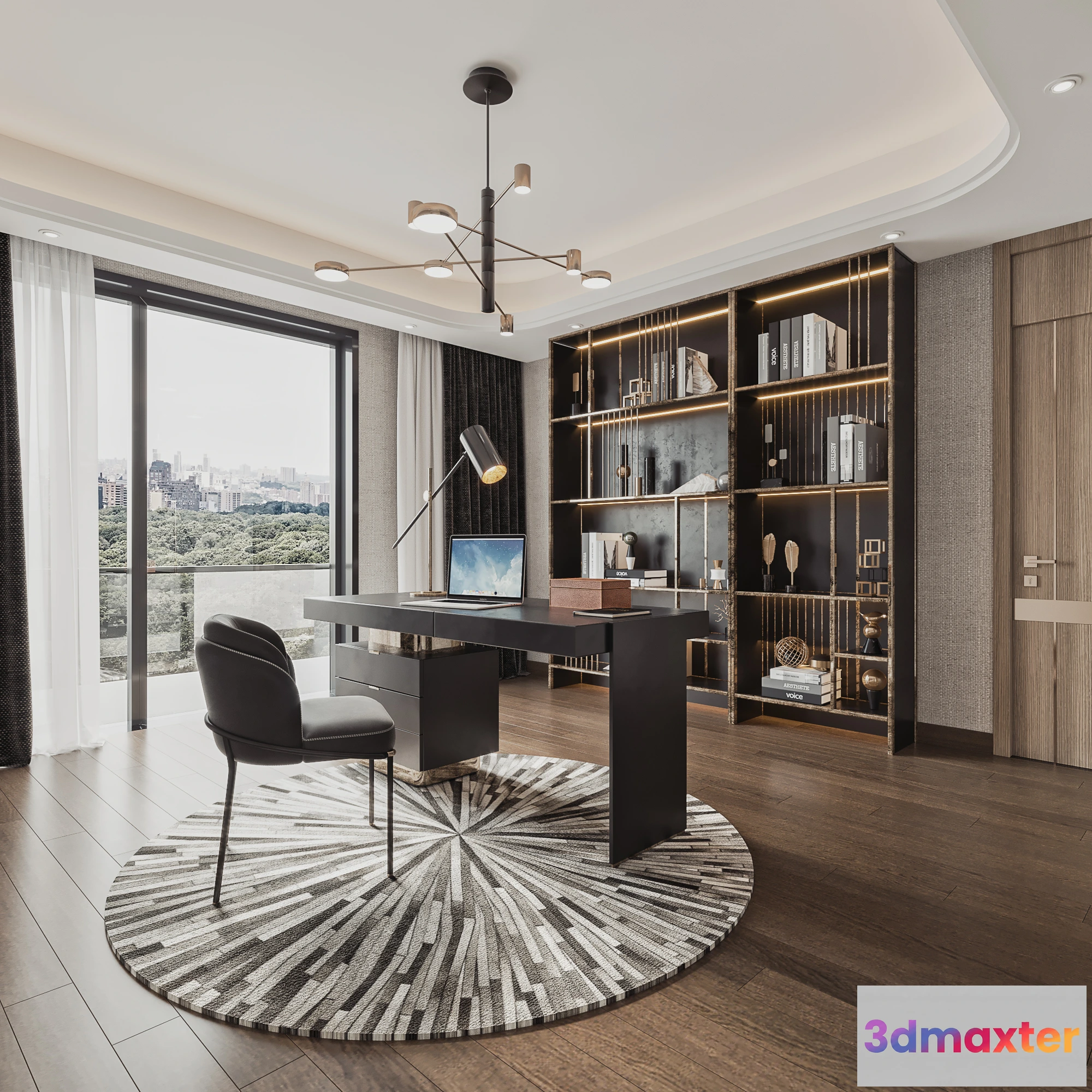 1231360 - CORONA SCENES - STUDY ROOM - 3933