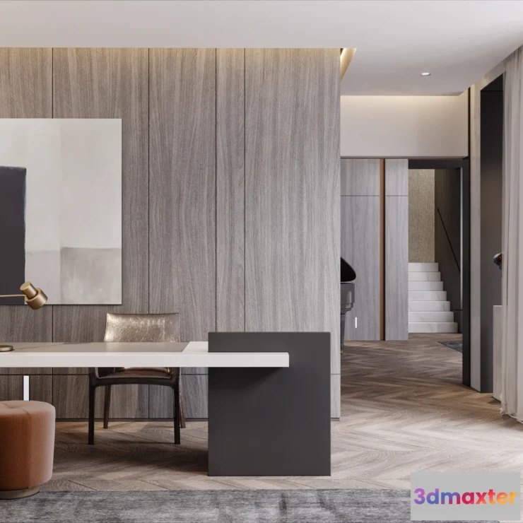 1231366 - CORONA SCENES - STUDY ROOM - 3936