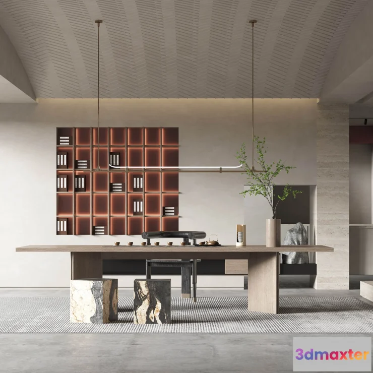 1155900 - HOUSE SPACE 3D SCENES - TEA ROOM - 0004