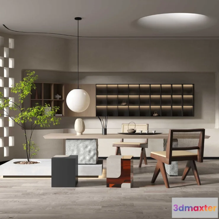 1155922 - HOUSE SPACE 3D SCENES - TEA ROOM - 0015