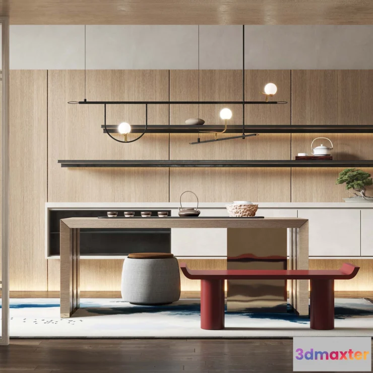 1155924 - HOUSE SPACE 3D SCENES - TEA ROOM - 0016