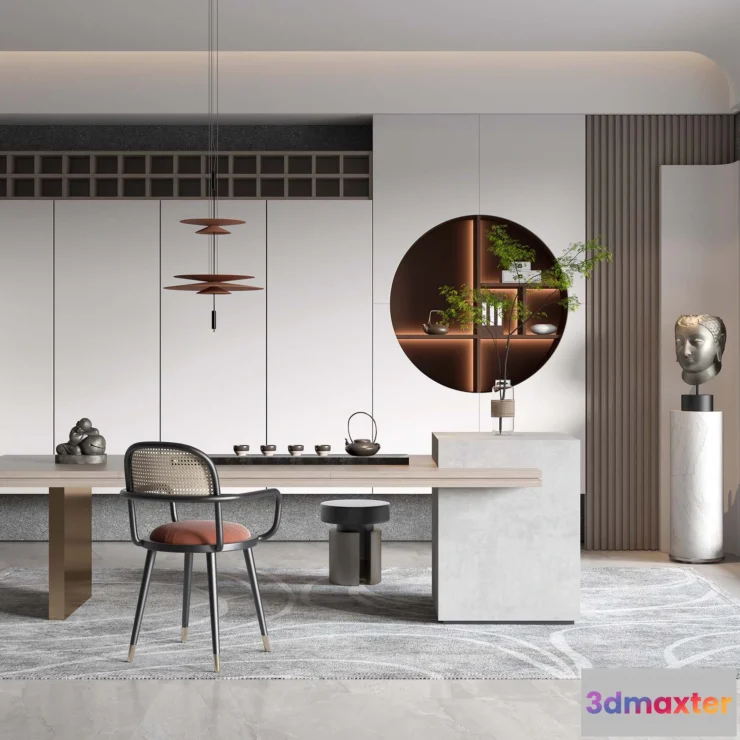 1155958 - HOUSE SPACE 3D SCENES - TEA ROOM - 0033