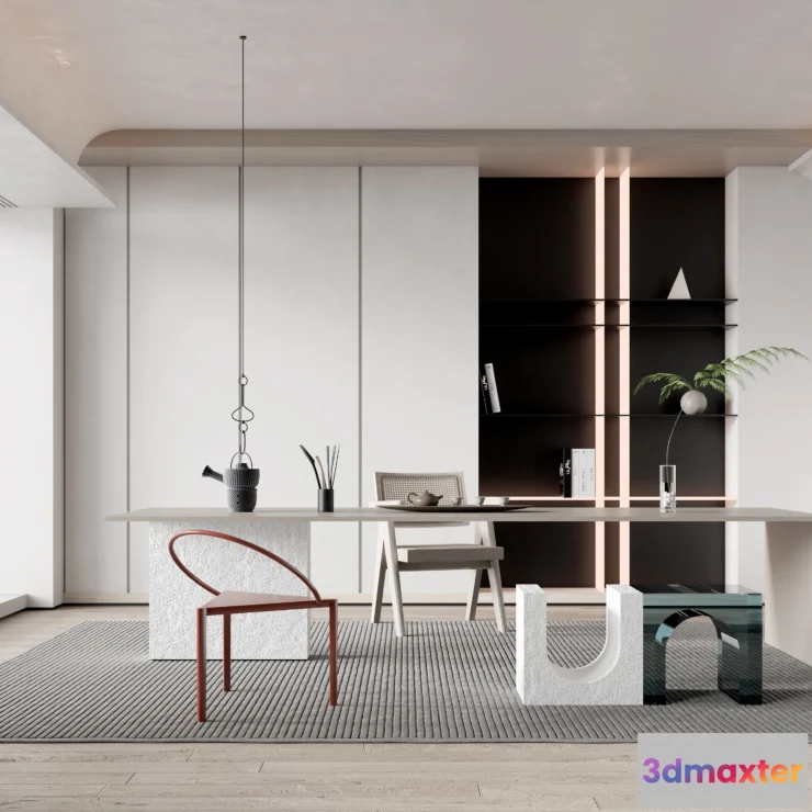 1155964 - HOUSE SPACE 3D SCENES - TEA ROOM - 0036