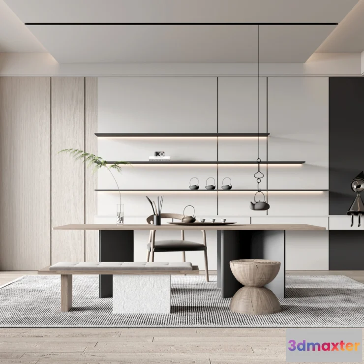 1155966 - HOUSE SPACE 3D SCENES - TEA ROOM - 0037