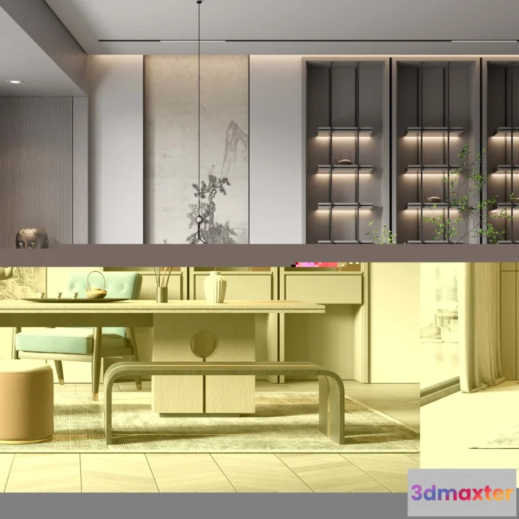 1164984 - TEA ROOM - 3D SCENE - 405