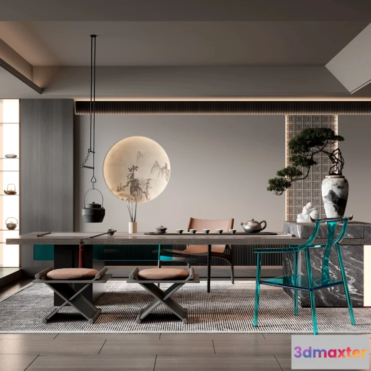 1164986 - TEA ROOM - 3D SCENE - 406