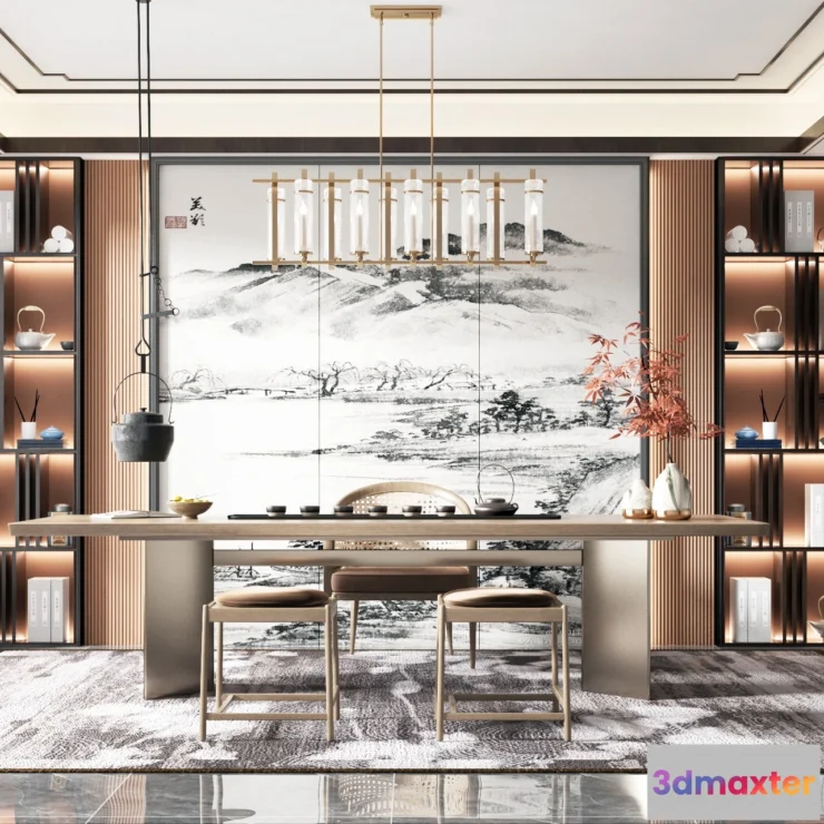 1165030 - TEA ROOM - 3D SCENE - 428