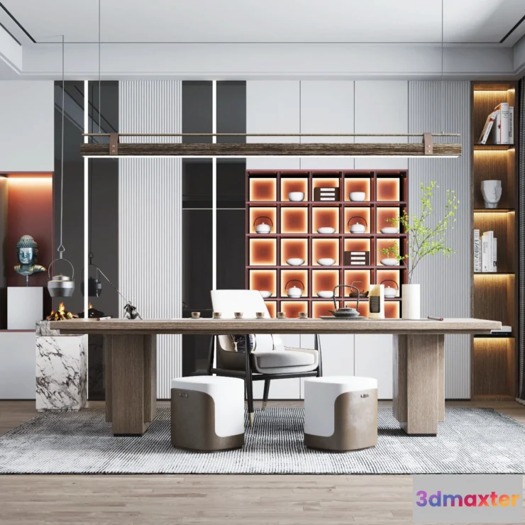 1224338 - TEA ROOM - 3D SCENE - 422