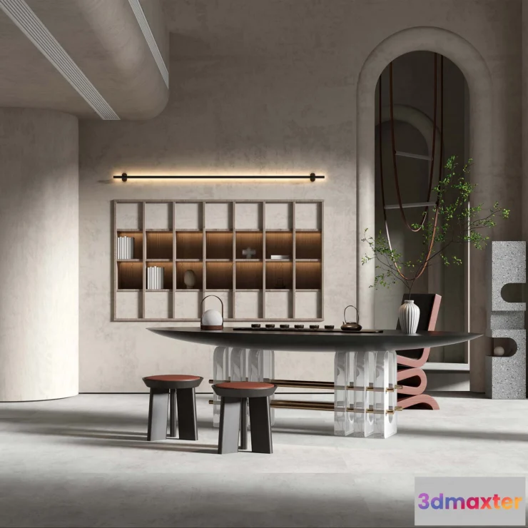 1224374 - TEA ROOM - 3D SCENE - 440