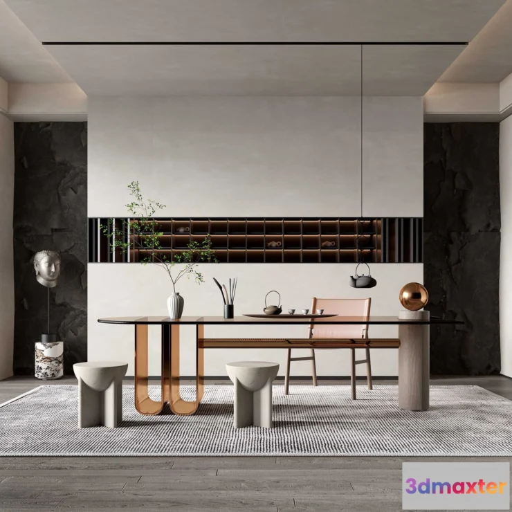 1224380 - TEA ROOM - 3D SCENE - 443