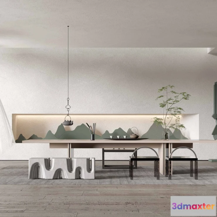 1224398 - TEA ROOM - 3D SCENE - 452