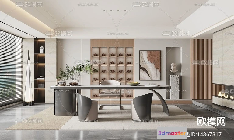 1242702 - TEA ROOM - VRAY  CORONA - 3D MODEL - 2475