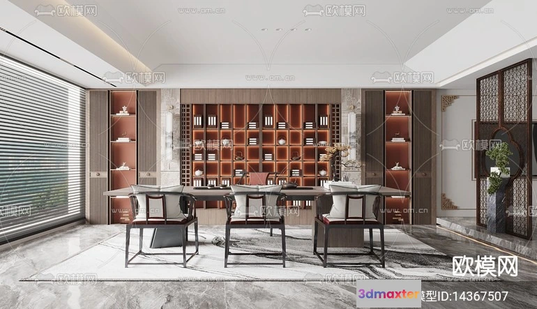 1242704 - TEA ROOM - VRAY  CORONA - 3D MODEL - 2476