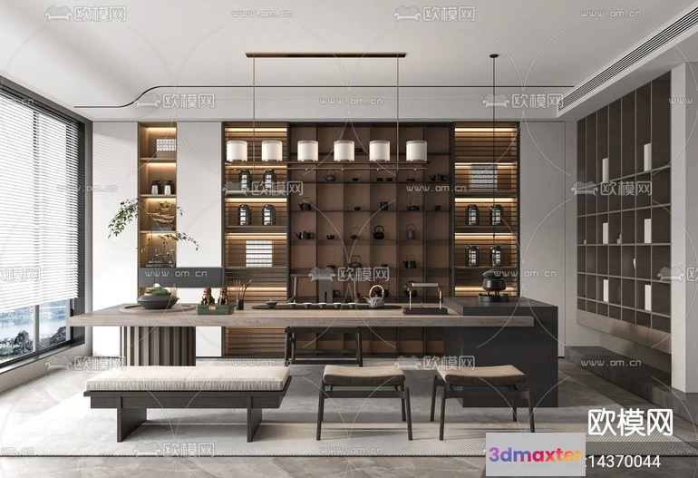 1242712 - TEA ROOM - VRAY  CORONA - 3D MODEL - 2480