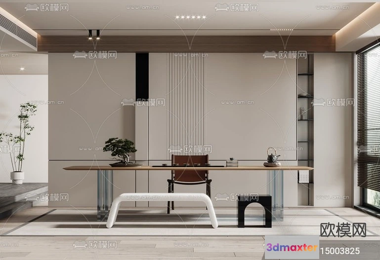 1242774 - TEA ROOM - VRAY  CORONA - 3D MODEL - 2511