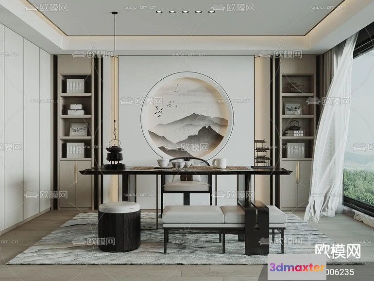 1242790 - TEA ROOM - CORONA - 3D MODEL - 2519