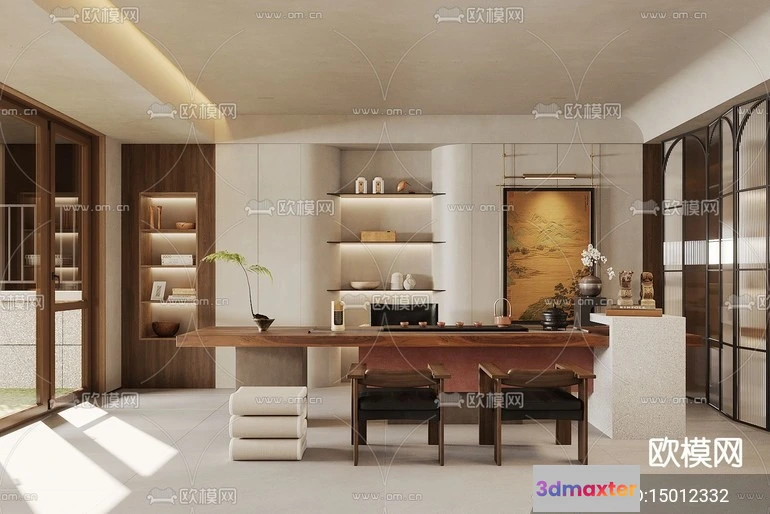 1242818 - TEA ROOM - CORONA - 3D MODEL - 2533