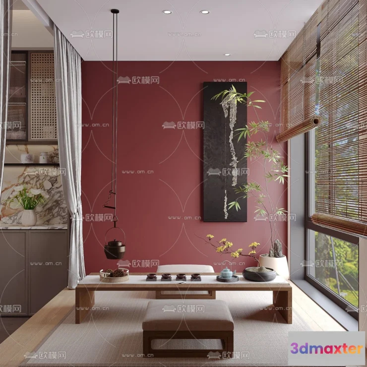 1358546 - Tearoom - 3D Models - 3D Interior Scenes - 080 3D Max